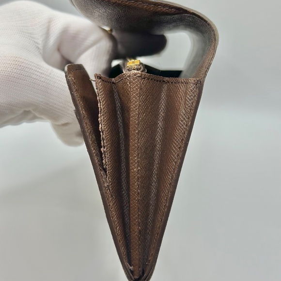 Louis Vuitton Damier Ebene Sarah Wallet - Picture 15 of 16